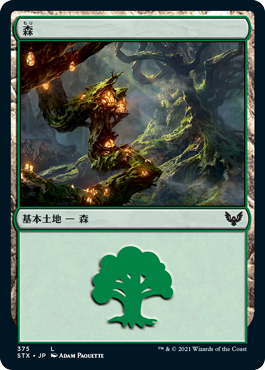 【JPN】《森/Forest》(375)[STX]