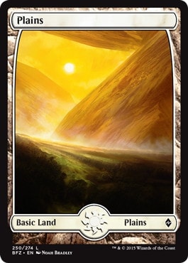 【ENG】■フルアート■《平地/Plains》(250)[BFZ]