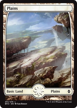 【ENG】■フルアート■《平地/Plains》(251)[BFZ]