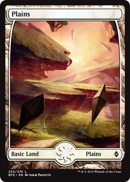 【ENG】■フルアート■《平地/Plains》(252)[BFZ]