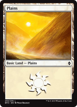 【ENG】《平地/Plains》(250)[BFZ]