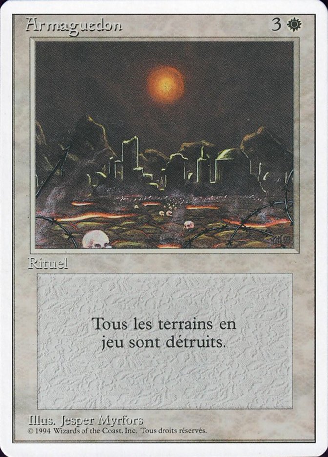 【FRA】《ハルマゲドン/Armageddon》[3ED]