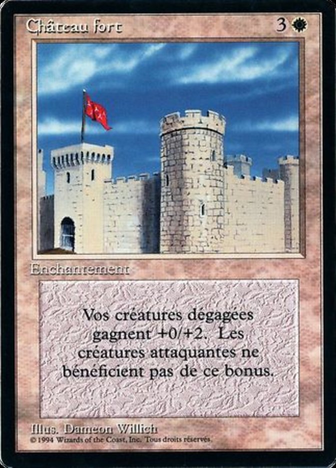 【FRA】■黒枠■《城壁/Castle》[3ED]