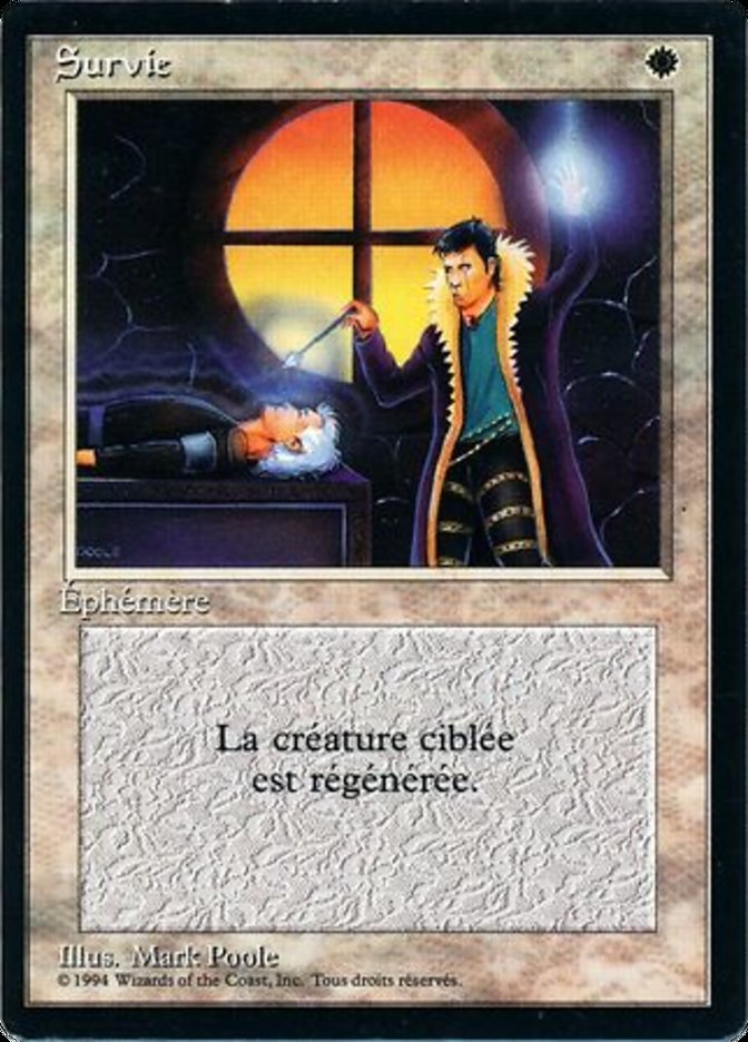 【FRA】■黒枠■《蘇生の印/Death Ward》[3ED]