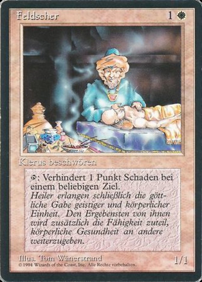 【GER】■黒枠■《サマイトの癒し手/Samite Healer》[3ED]