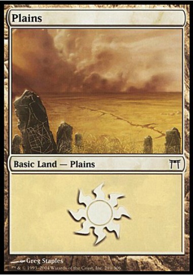 【ENG】《平地/Plains》(289)[CHK]