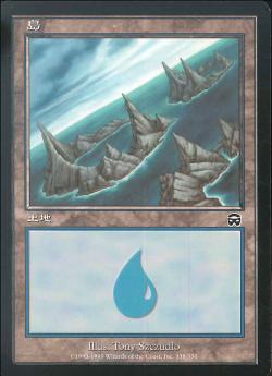 【JPN】【Foil】《島/Island》(338)[MMQ]