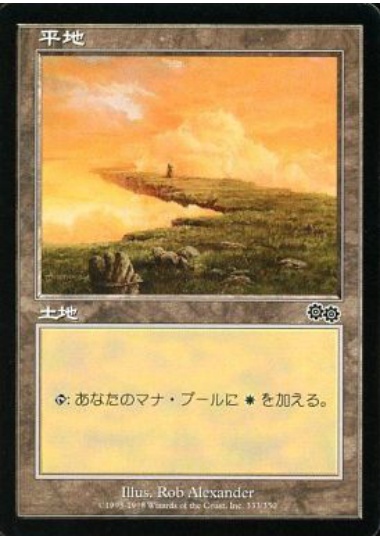 【JPN】《平地/Plains》(333)[USG]