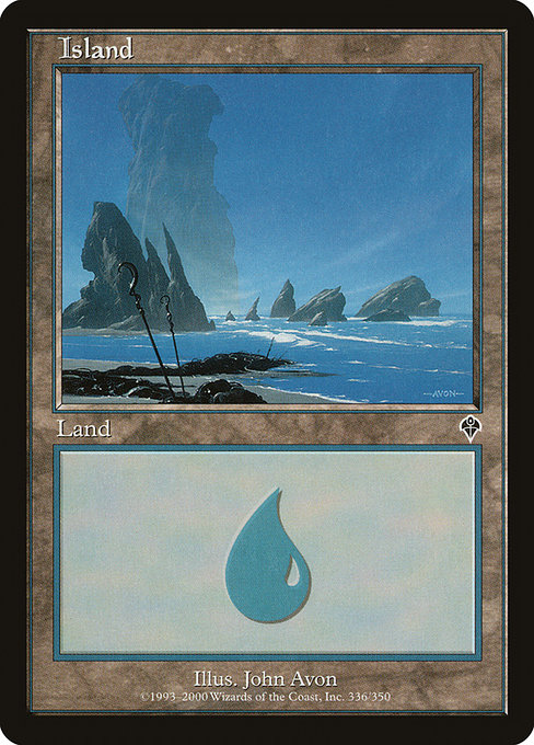 【ENG】【Foil】《島/Island》(336)[INV]