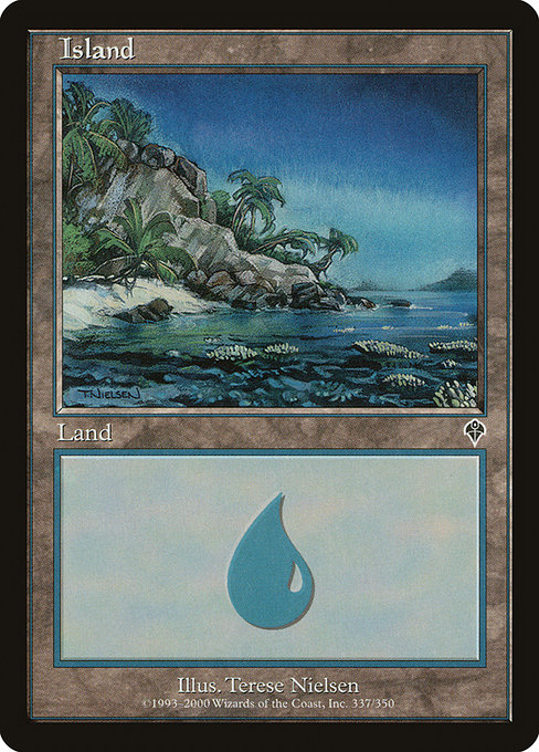 【ENG】【Foil】《島/Island》(337)[INV]