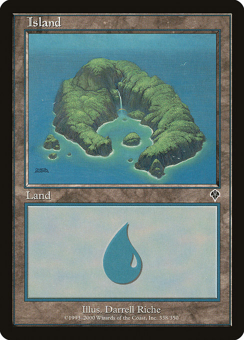 【ENG】【Foil】《島/Island》(338)[INV]