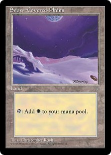 【ENG】《冠雪の平地/Snow-Covered Plains》[ICE]