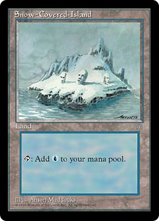 【ENG】《冠雪の島/Snow-Covered Island》[ICE]