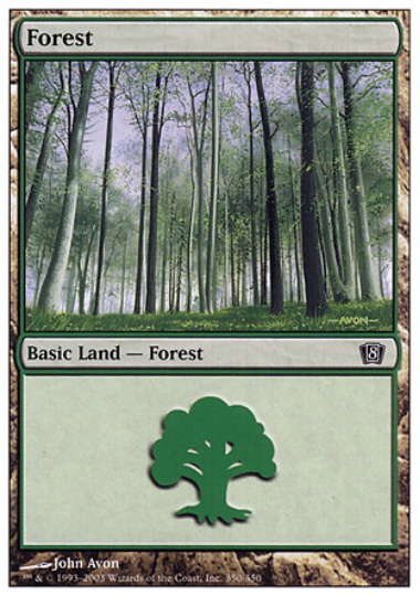 【ENG】《森/Forest》(350)[8ED]