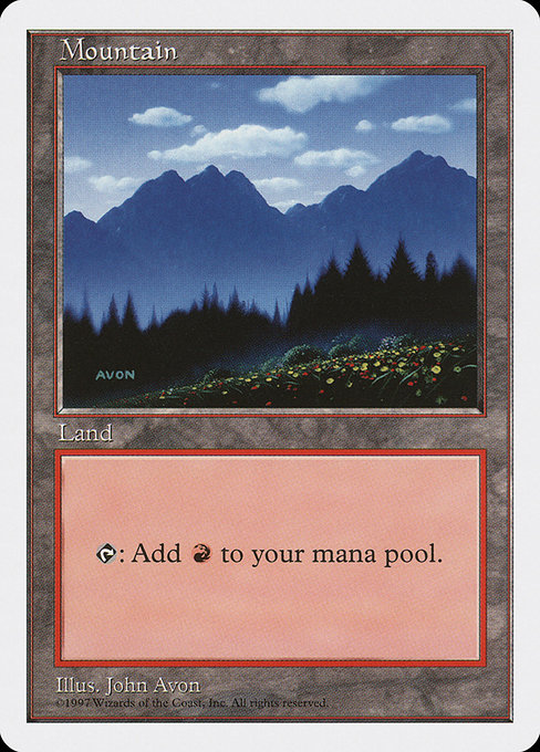 【ENG】《山/Mountain》(B)[5ED]