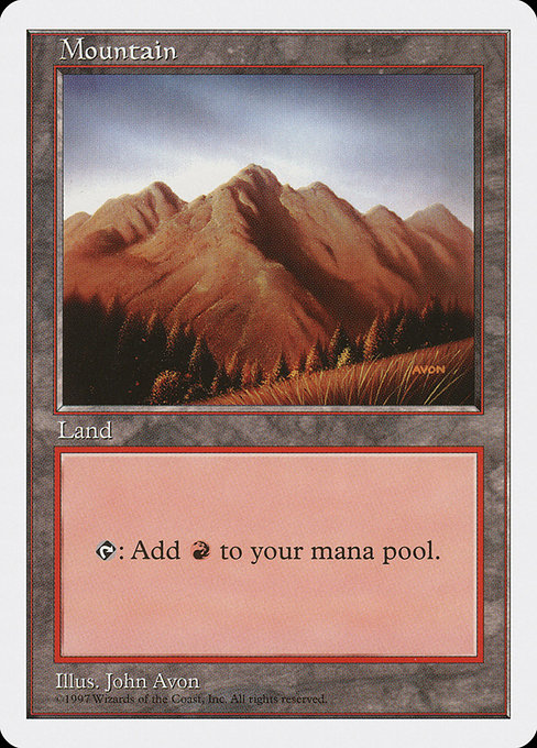 【ENG】《山/Mountain》(C)[5ED]
