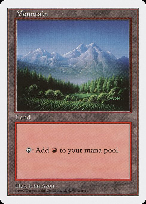 【ENG】《山/Mountain》(D)[5ED]