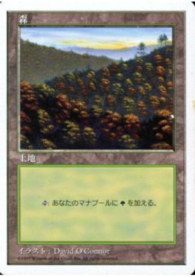 【JPN】《森/Forest》(B)[5ED]