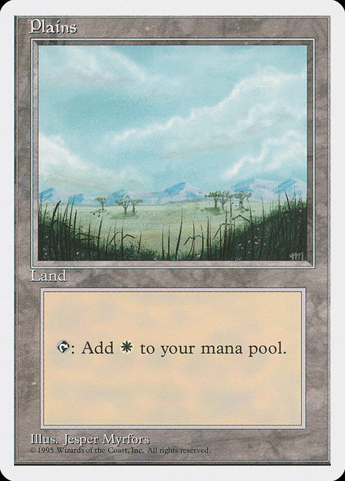 【ENG】《平地/Plains》(B)[4ED]