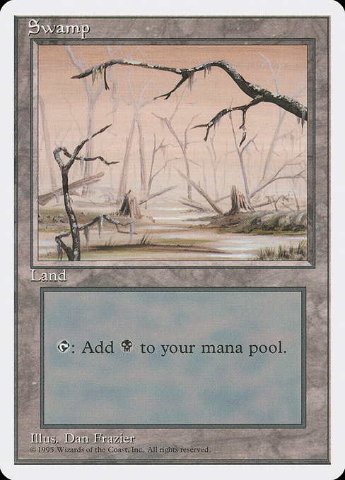 【ENG】《沼/Swamp》(A)[4ED]