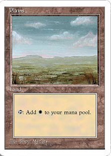 【ENG】■アルターネイト版■《平地/Plains》(C)[4ED]