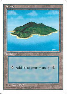 【ENG】■アルターネイト版■《島/Island》(A)[4ED]