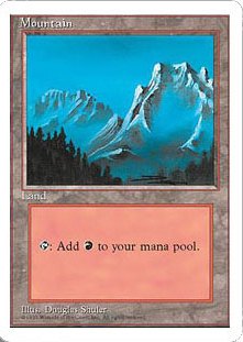 【ENG】■アルターネイト版■《山/Mountain》(A)[4ED]