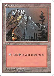 【ENG】■アルターネイト版■《山/Mountain》(B)[4ED]