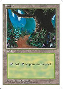 【ENG】■アルターネイト版■《森/Forest》(A)[4ED]