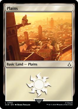 【ENG】【Foil】《平地/Plains》(302)[ACR]