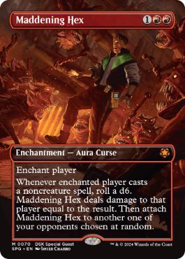 【ENG】■ボーダーレス■《狂乱の呪詛/Maddening Hex》[SPG]