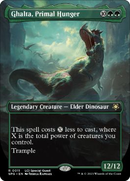 【ENG】■ボーダーレス■《原初の飢え、ガルタ/Ghalta, Primal Hunger》[SPG]