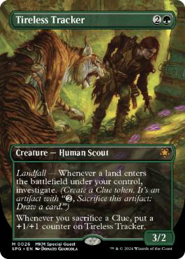 【ENG】■ボーダーレス■《不屈の追跡者/Tireless Tracker》[SPG]