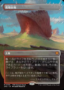 【JPN】■ボーダーレス■《乾燥台地/Arid Mesa》[SPG]