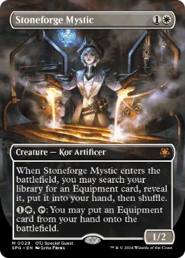 【ENG】【Foil】■ボーダーレス■《石鍛冶の神秘家/Stoneforge Mystic》[SPG]