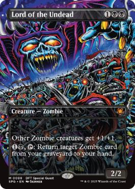 【ENG】【Foil】■ボーダーレス■《アンデッドの王/Lord of the Undead》[SPG]