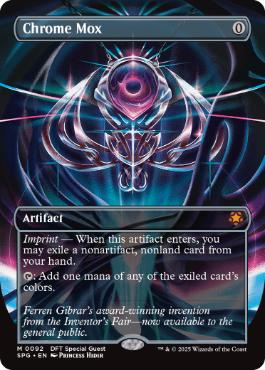 【ENG】【Foil】■ボーダーレス■《金属モックス/Chrome Mox》[SPG]