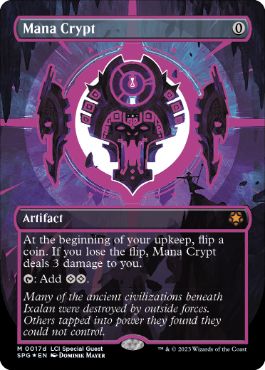 【ENG】【Foil】■ネオンインク■《魔力の墓所/Mana Crypt》紫[SPG]