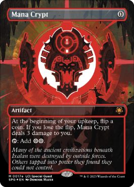 【ENG】【Foil】■ネオンインク■《魔力の墓所/Mana Crypt》赤[SPG]