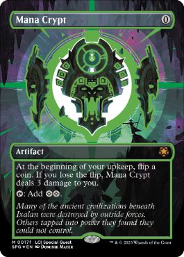 【ENG】【Foil】■ネオンインク■《魔力の墓所/Mana Crypt》緑[SPG]
