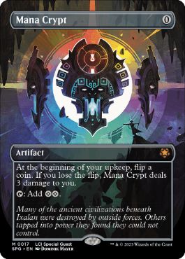 【ENG】【Foil】■ボーダーレス■《魔力の墓所/Mana Crypt》[SPG]