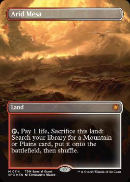 【ENG】【Foil】■ドラゴンスケイル■《乾燥台地/Arid Mesa》[SPG]