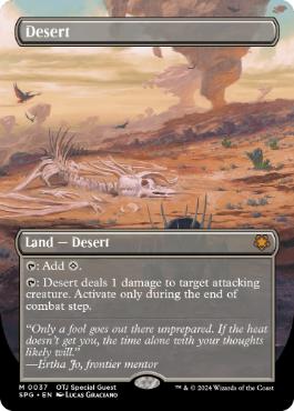 【ENG】【Foil】■ボーダーレス■《砂漠/Desert》[SPG]