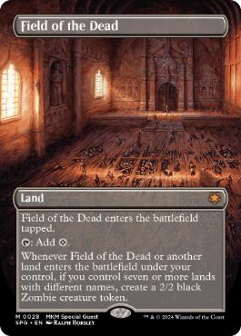 【ENG】【Foil】■ボーダーレス■《死者の原野/Field of the Dead》[SPG]