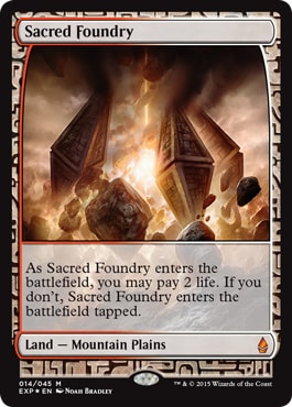 【ENG】【Foil】《聖なる鋳造所/Sacred Foundry》[EXP]