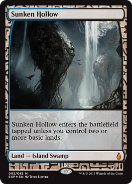 【ENG】【Foil】《窪み渓谷/Sunken Hollow》[EXP]