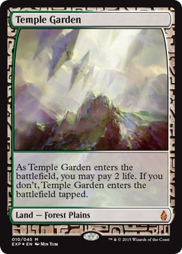 【ENG】【Foil】《寺院の庭/Temple Garden》[EXP]