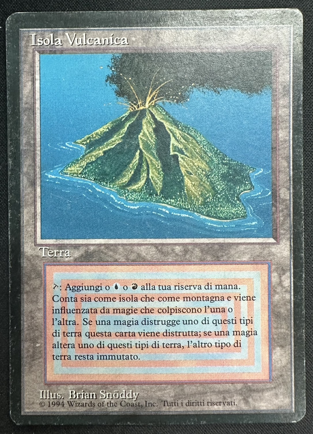 【ITA】■黒枠■《Volcanic Island》[3ED]