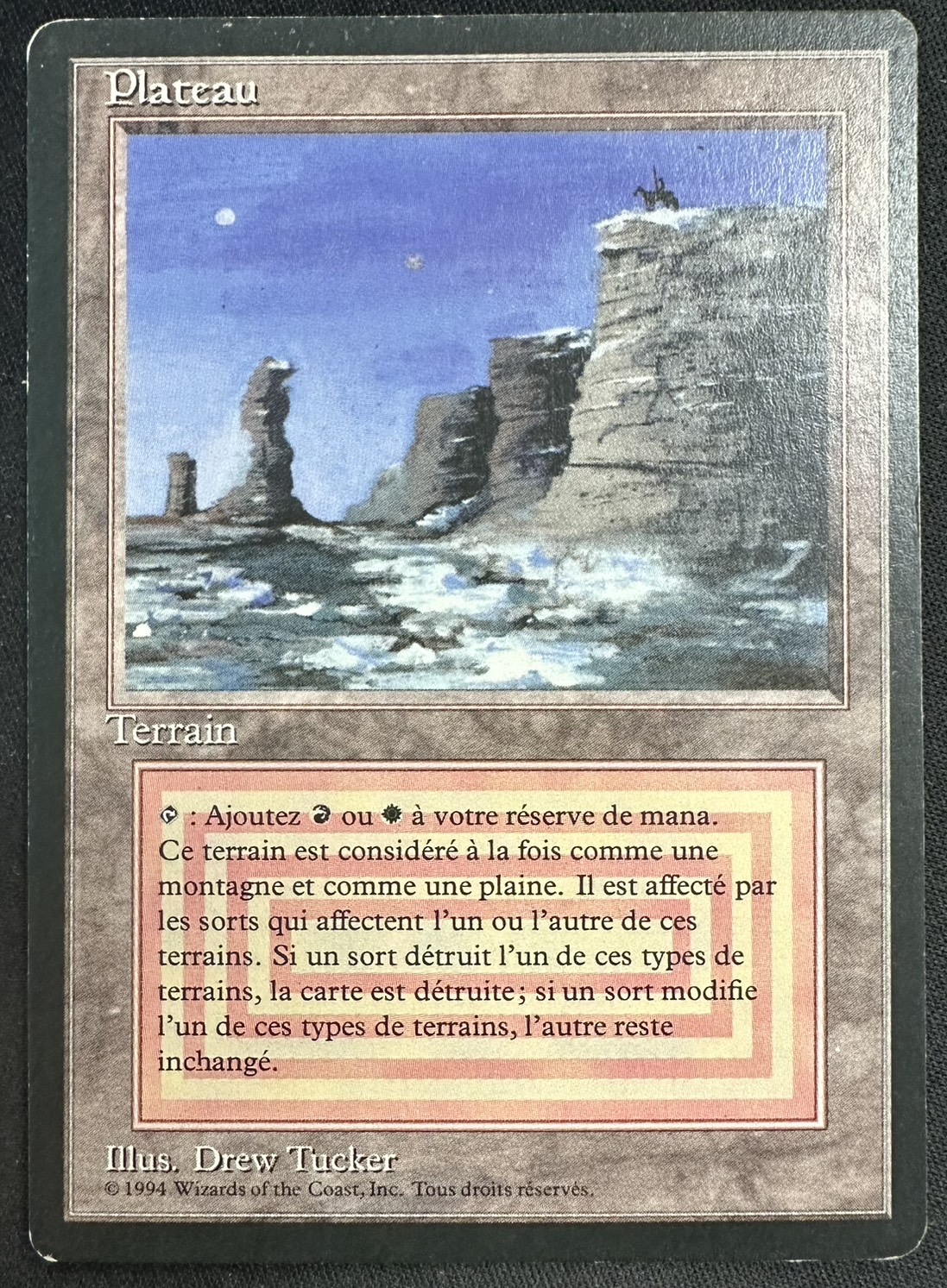 【FRA】■黒枠■《Plateau》[3ED]