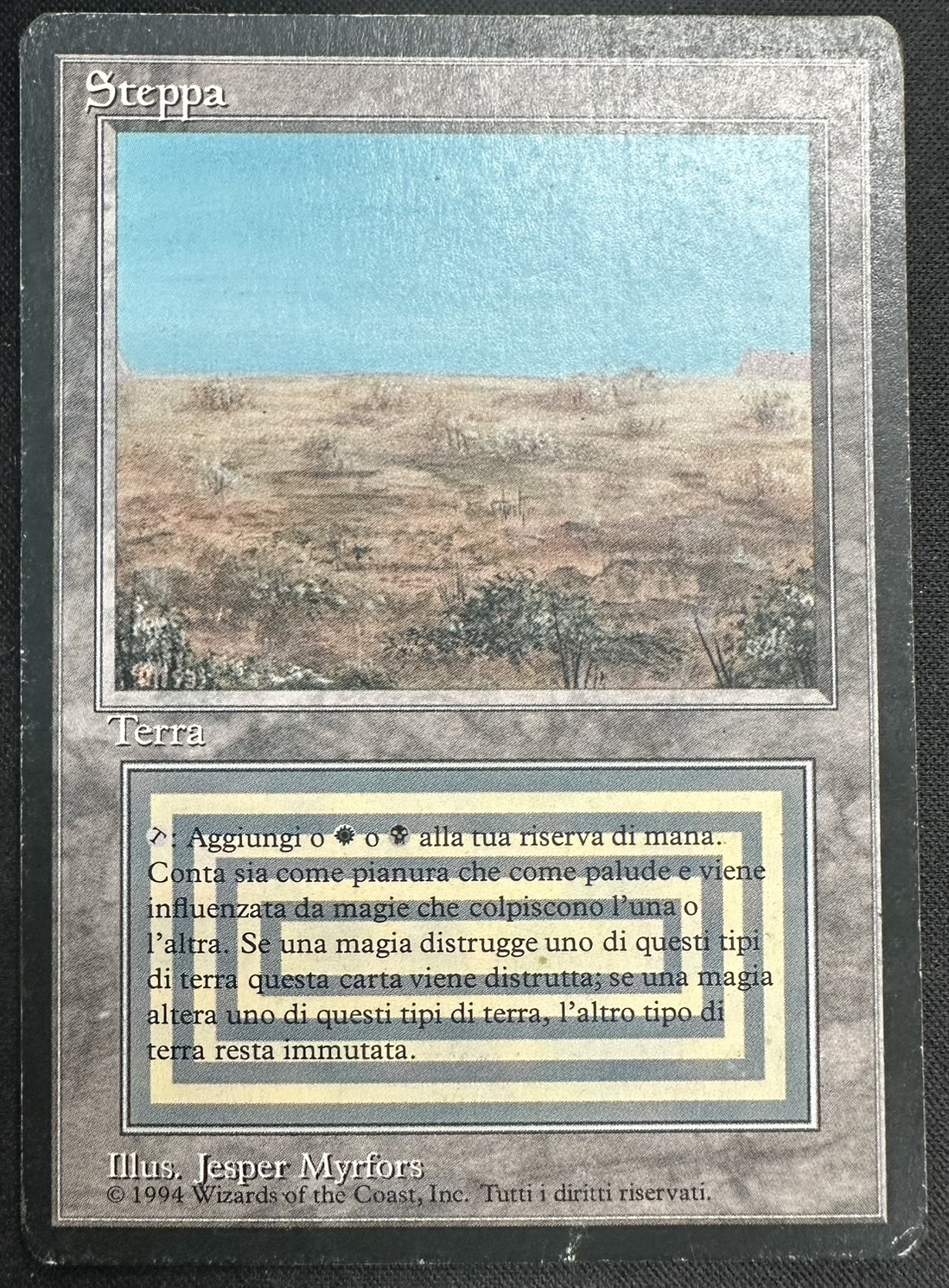 【ITA】■黒枠■《Scrubland》[3ED]